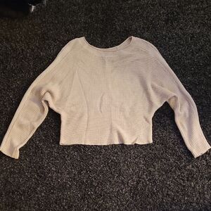 Women's Cream Sweater Cardigan